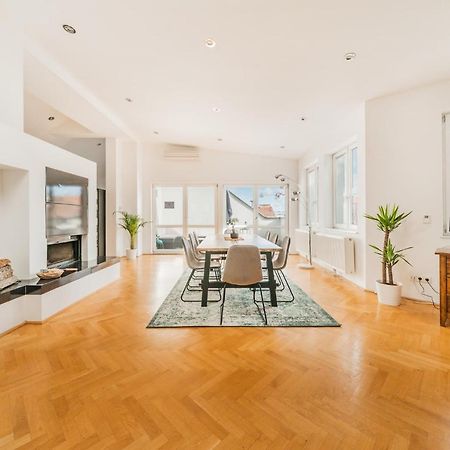 Penthouse Apartment - Sauna - Terrasse - Kamin - Ac Wien Eksteriør bilde