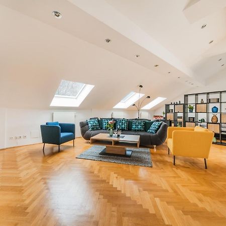 Penthouse Apartment - Sauna - Terrasse - Kamin - Ac Wien Eksteriør bilde
