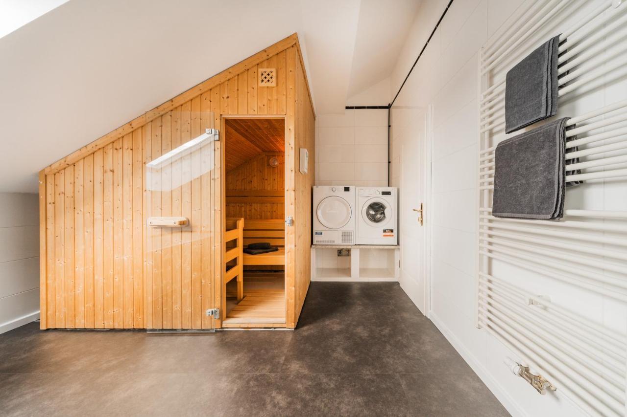 Penthouse Apartment - Sauna - Terrasse - Kamin - Ac Wien Eksteriør bilde