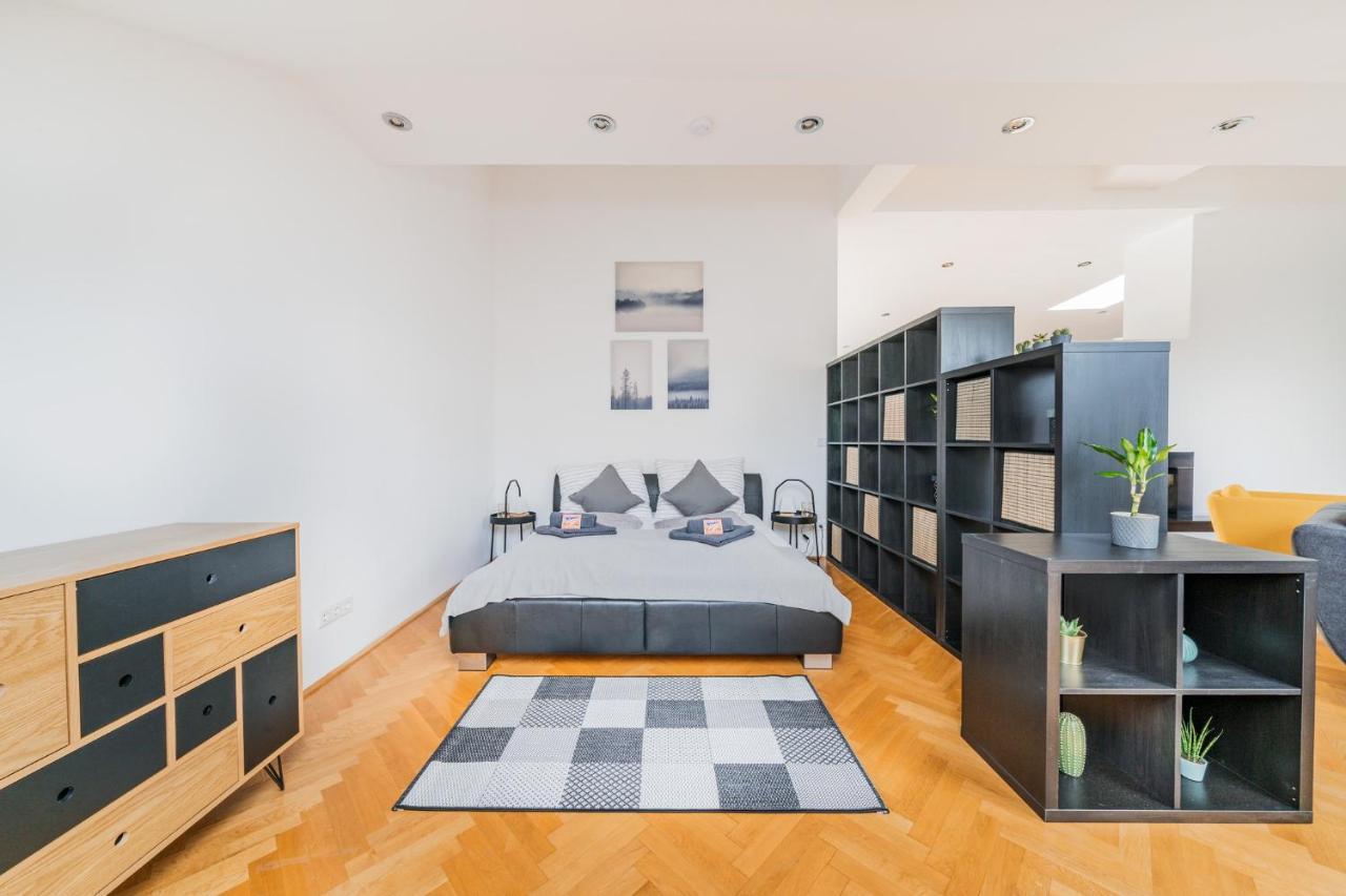 Penthouse Apartment - Sauna - Terrasse - Kamin - Ac Wien Eksteriør bilde