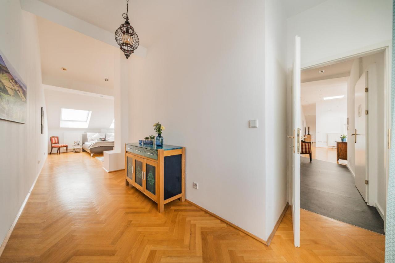 Penthouse Apartment - Sauna - Terrasse - Kamin - Ac Wien Eksteriør bilde