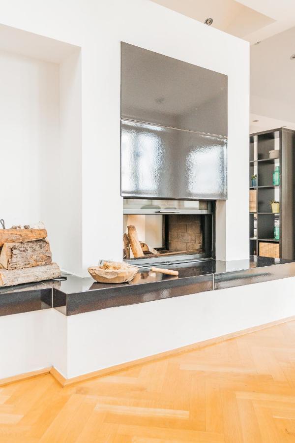 Penthouse Apartment - Sauna - Terrasse - Kamin - Ac Wien Eksteriør bilde